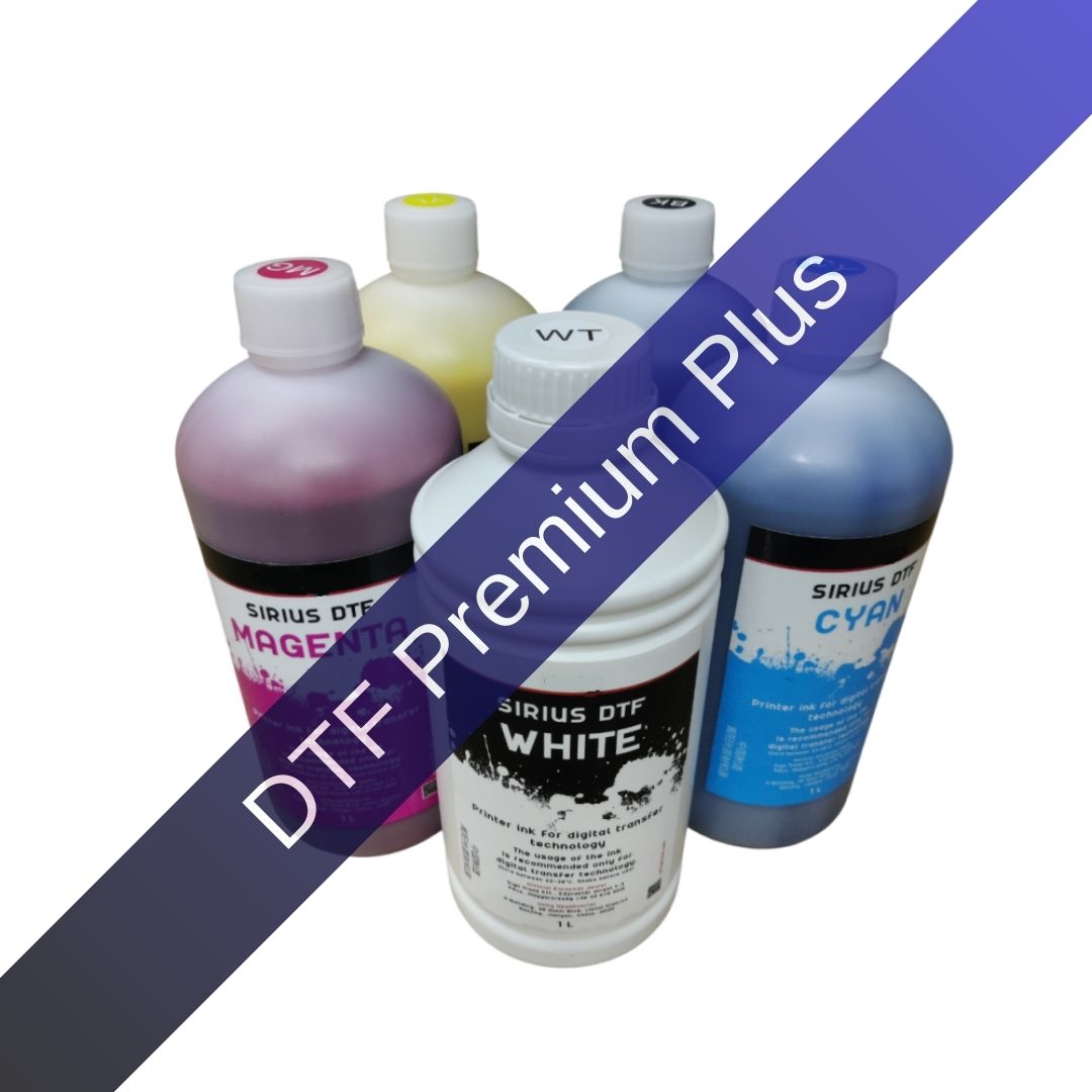 Inchiostro DTF Premum Plus - 1 litro - colori assortiti