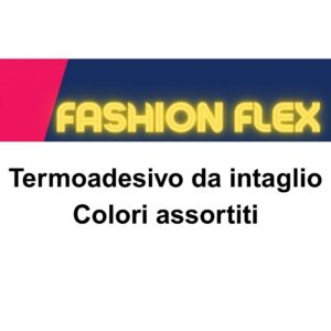 Film termoadesivo da intaglio Fashion Flex Colorazioni assortite: 0,5 x 1 mt