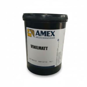 Amex Vinilmatt - Inchiostro per serigrafia a base solvente di tipo vinilico: 1 KG